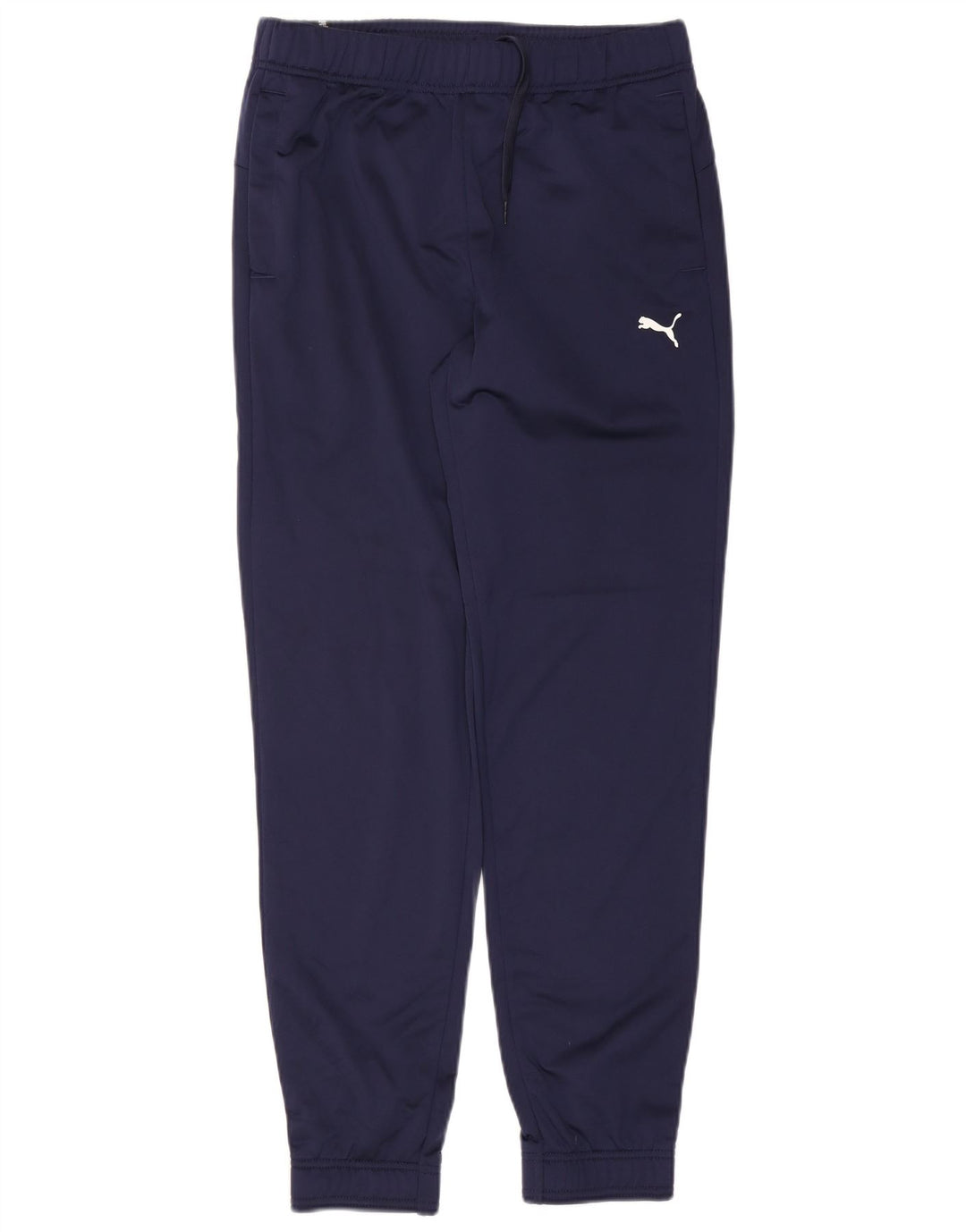 Pantaloni da tuta da uomo PUMA Joggers medio poliestere blu navy
