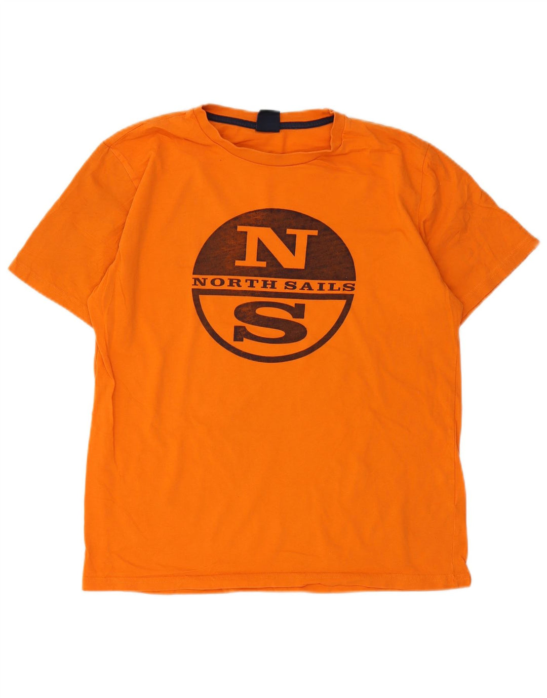 T-shirt grafica da uomo North Sails arancione medio