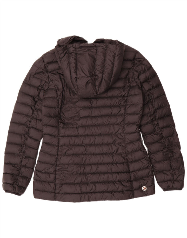 Piumino Colmar Donna con cappuccio IT 46 Large Nero Poliammide