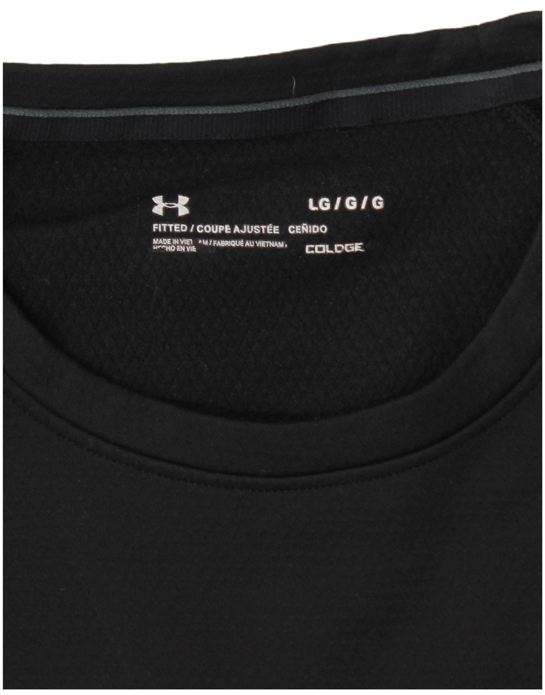 UNDER ARMOUR Maglia Cold Gear da uomo a maniche lunghe grande nera