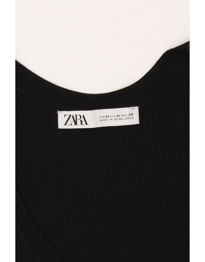 Canotta da donna Zara UK 12 media nera