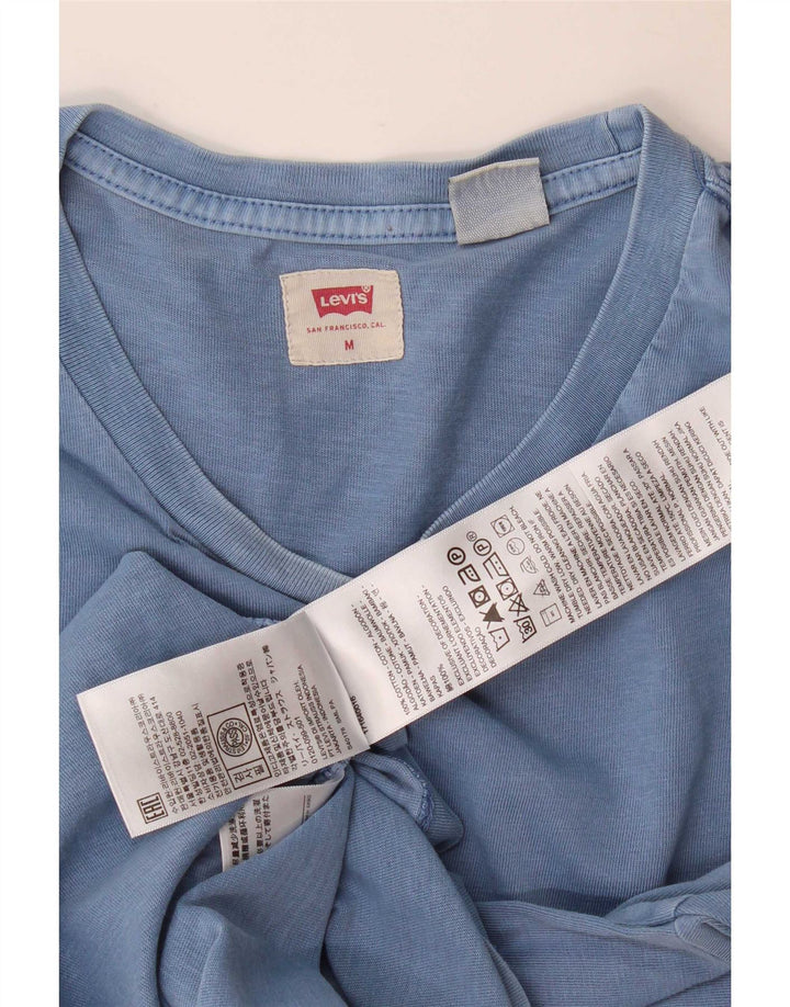 T-shirt da uomo Levi's Top in cotone blu medio