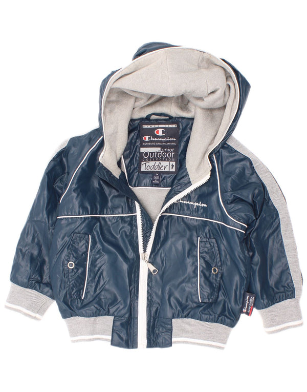 Giacca da tuta da bambino Champion da 6 a 9 mesi XS blu navy a blocchi di colore