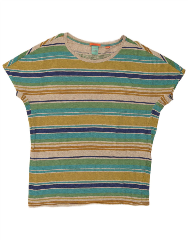 T-shirt da uomo Scotch & Soda Top XL a righe multicolore
