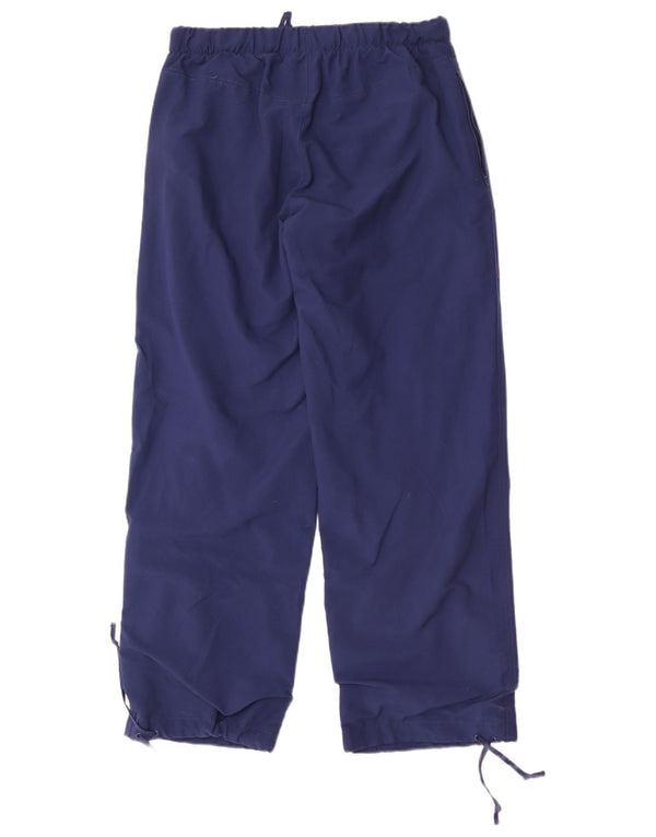 Pantaloni da tuta da donna Nike Joggers UK 10/12 Poliestere blu navy medio