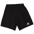 Pantaloncini sportivi ADIDAS Aeroready da donna UK 8 piccoli poliestere nero