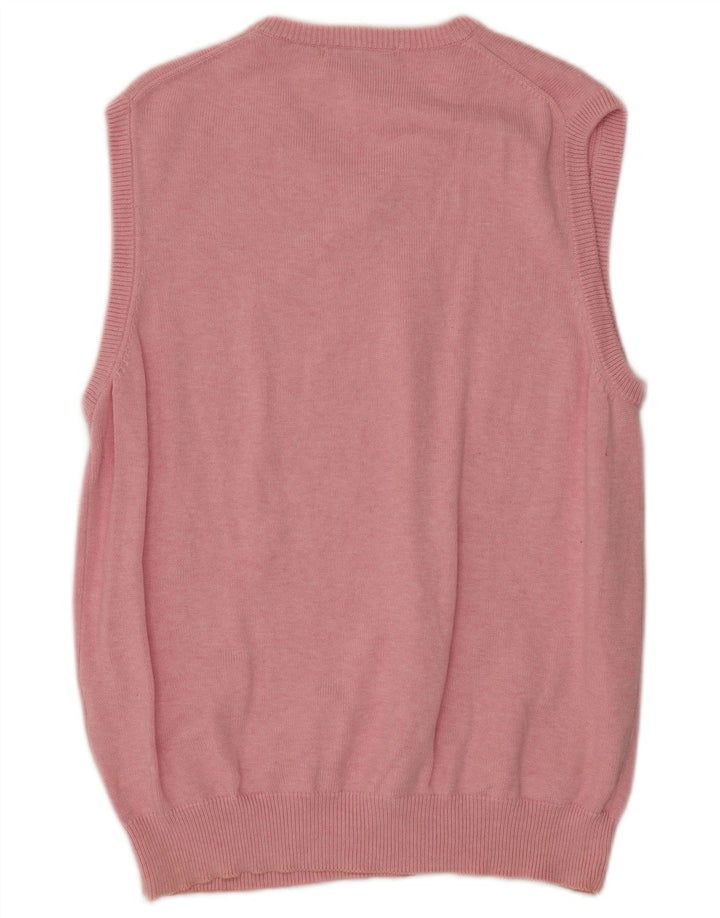 Canottiera da uomo Gant XL in cotone rosa