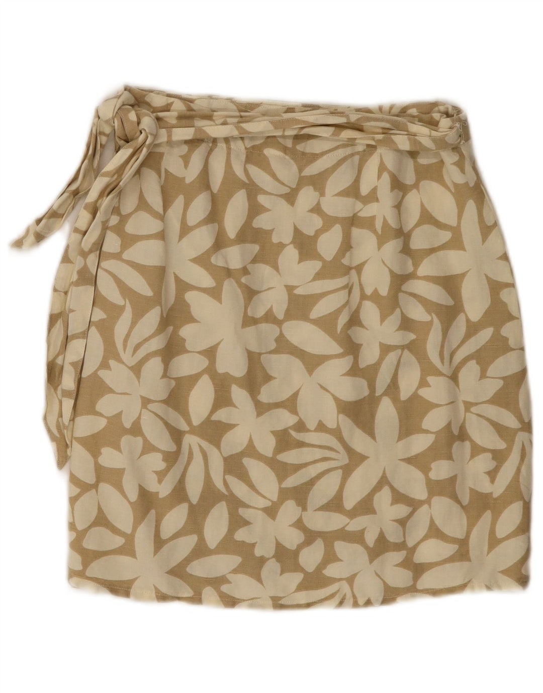 RIP CURL Gonna avvolgente da donna piccola W26 Lino floreale beige