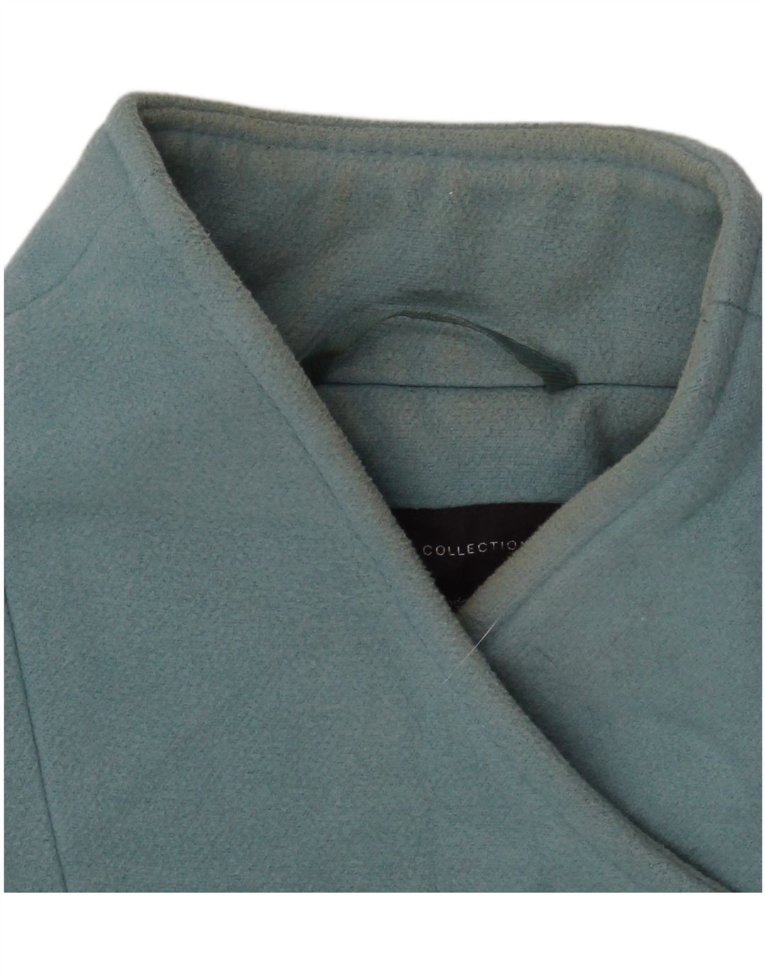 Cappotto da donna Marks & Spencer vestibilità ampia UK 18 XL poliestere blu