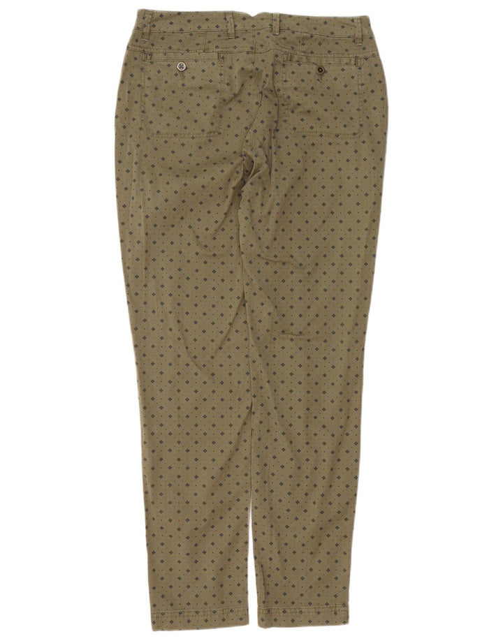 Pantaloni casual slim da donna ORVIS US 8 Medium W30 L29 Cotone maculato kaki