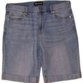 Pantaloncini di jeans da donna Dkny US 14 XL W32 cotone blu