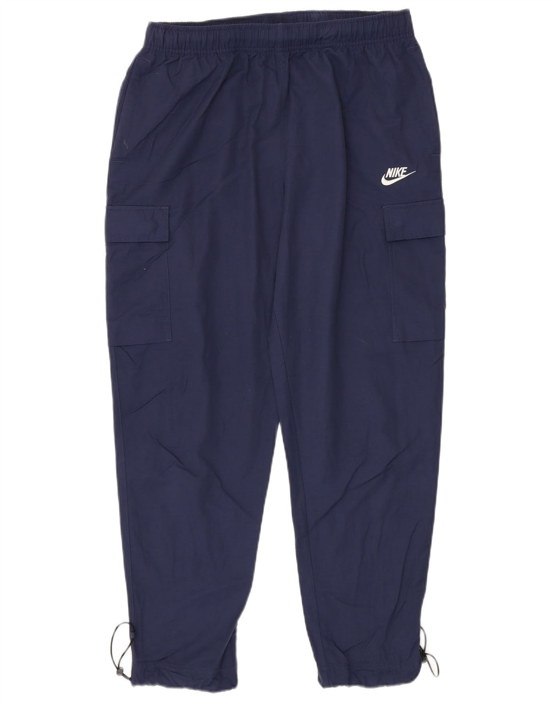 Pantaloni della tuta cargo Nike da uomo in cotone blu navy medio