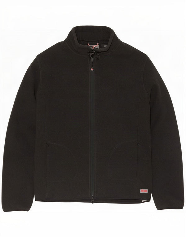 Giacca in pile da uomo Slam UK 38 Medium Black Poliestere