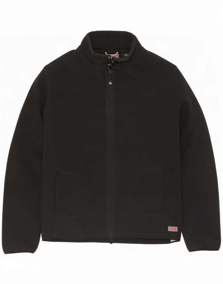 Giacca in pile da uomo Slam UK 38 Medium Black Poliestere