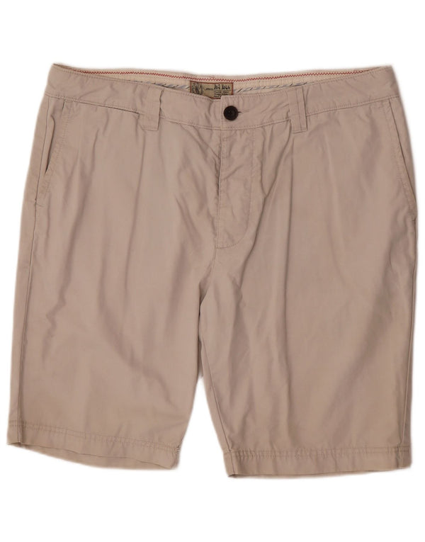 Pantaloncini chino da uomo Fat Face W38 XL in cotone beige