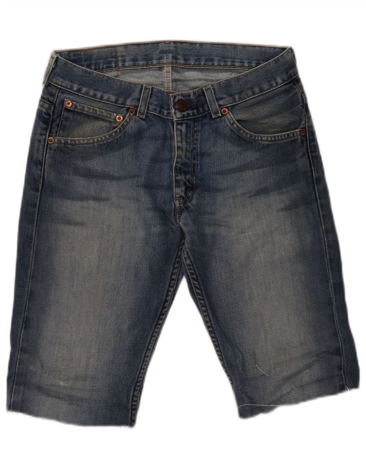 Pantaloncini di jeans da uomo Levi's W30 blu medio