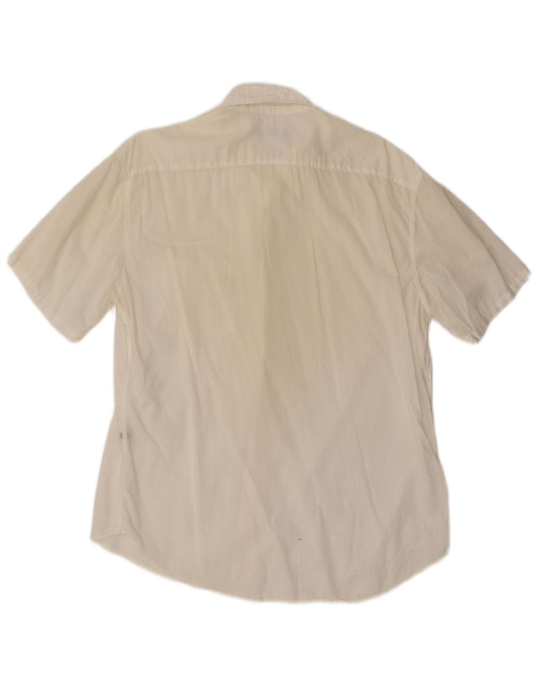 Camicia Armani Jeans Uomo Manica Corta Bianco Medio
