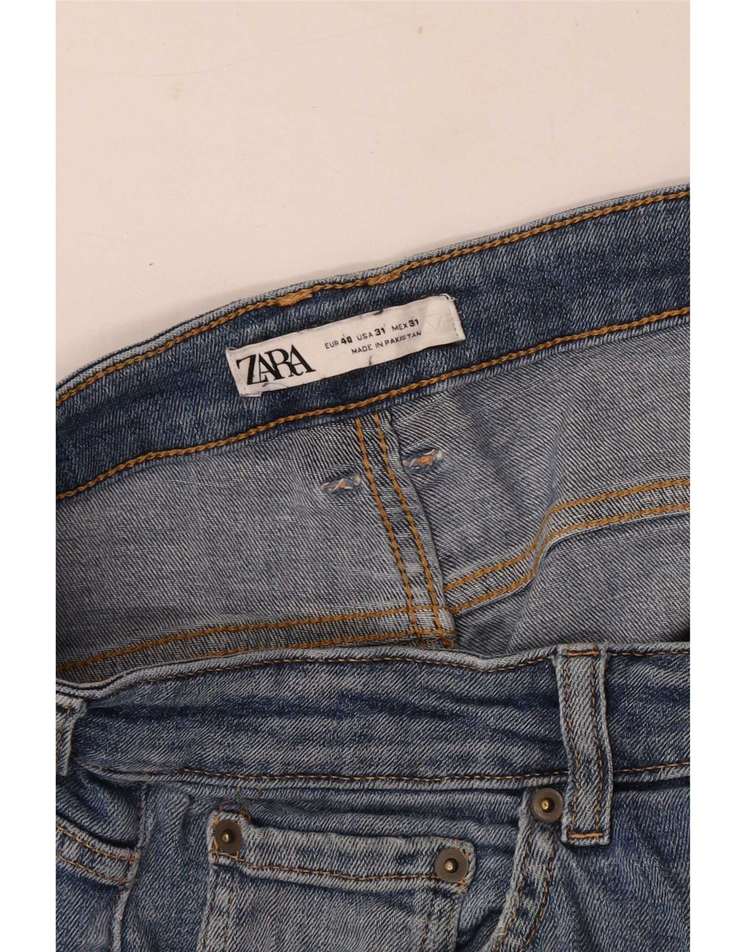 Jeans skinny da uomo Zara EU 40 medio W31 L30 blu