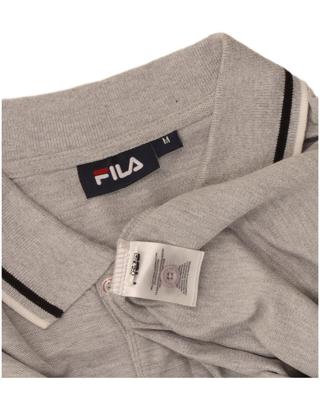 Polo Uomo FILA in cotone Grigio Medio