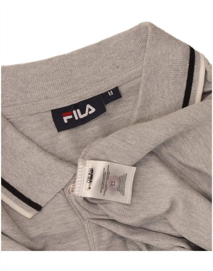 Polo Uomo FILA in cotone Grigio Medio