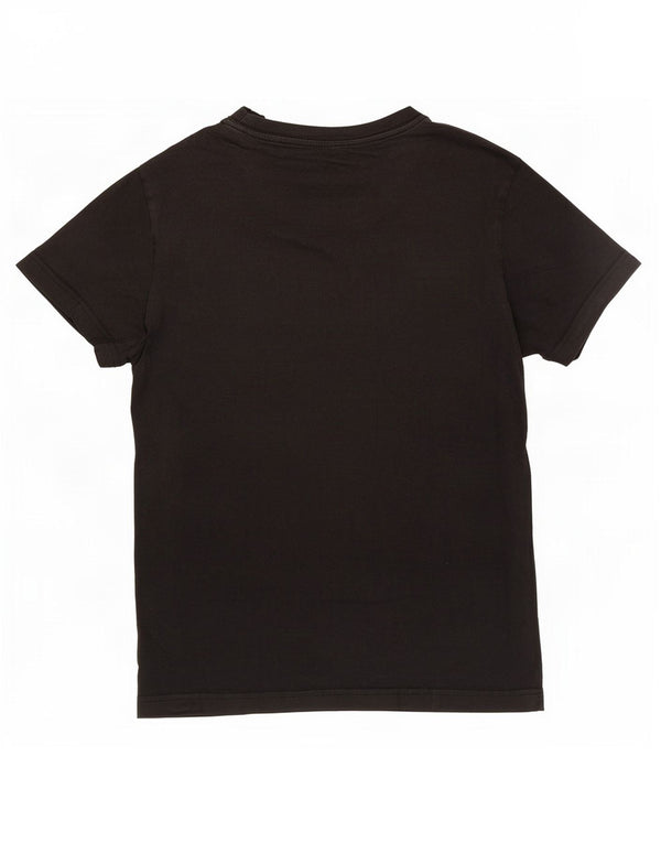 T-shirt grafica da donna Adidas Top UK 4/6 XS cotone nero