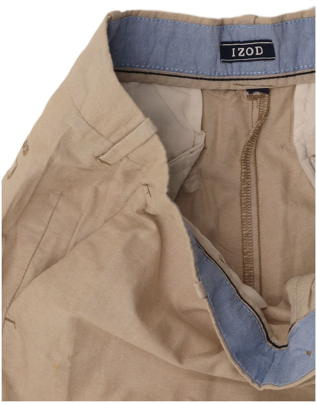Pantaloncini chino da uomo IZOD W30 beige medio