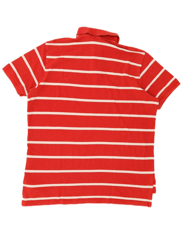 Polo Ralph Lauren da uomo su misura Polo XL in cotone a righe rosse