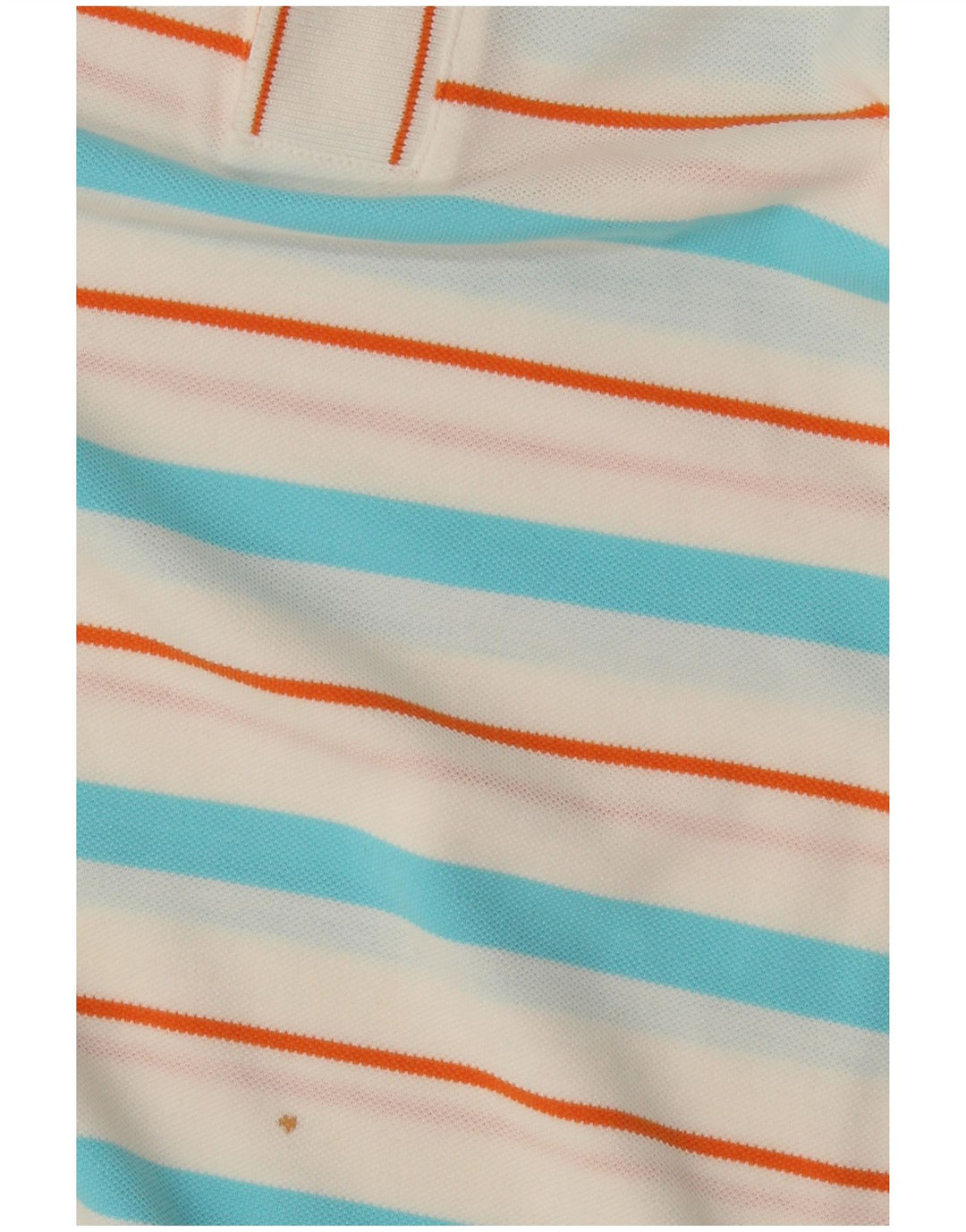 Polo da uomo slim fit Hugo Boss in cotone a righe bianche medie