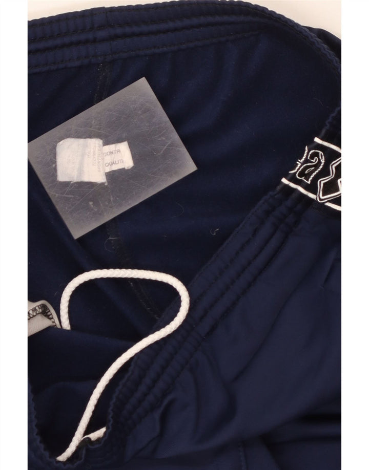 Pantaloni da tuta grafica da uomo Errea medio poliestere blu navy