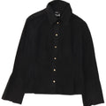 Camicia formale da donna Versace UK 10 piccola nera