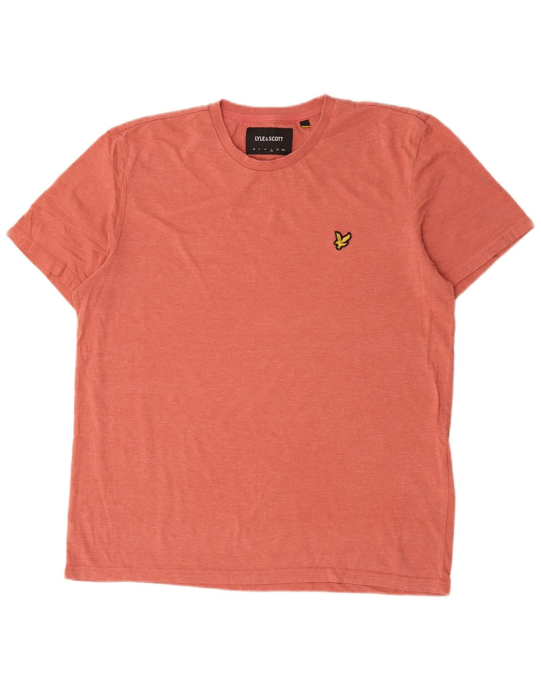 Lyle & Scott T-shirt da uomo Top grande rosa in poliestere