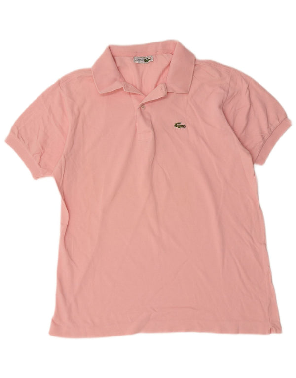 Polo da uomo Lacoste taglia 5 grande in cotone rosa