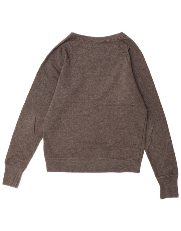 Felpa grafica da uomo Champion Jumper XS Poliestere grigio