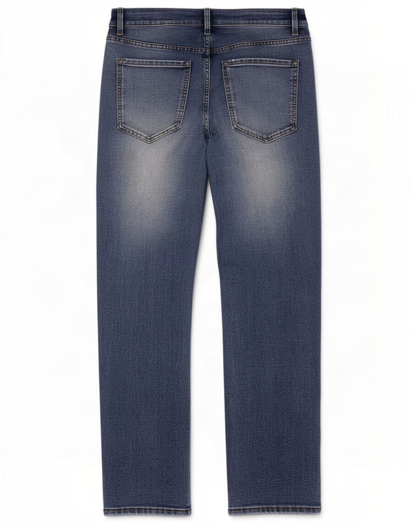 Marks & Spencer Jeans dritti da donna The Sienna UK 16 Large W34 L27 Blu