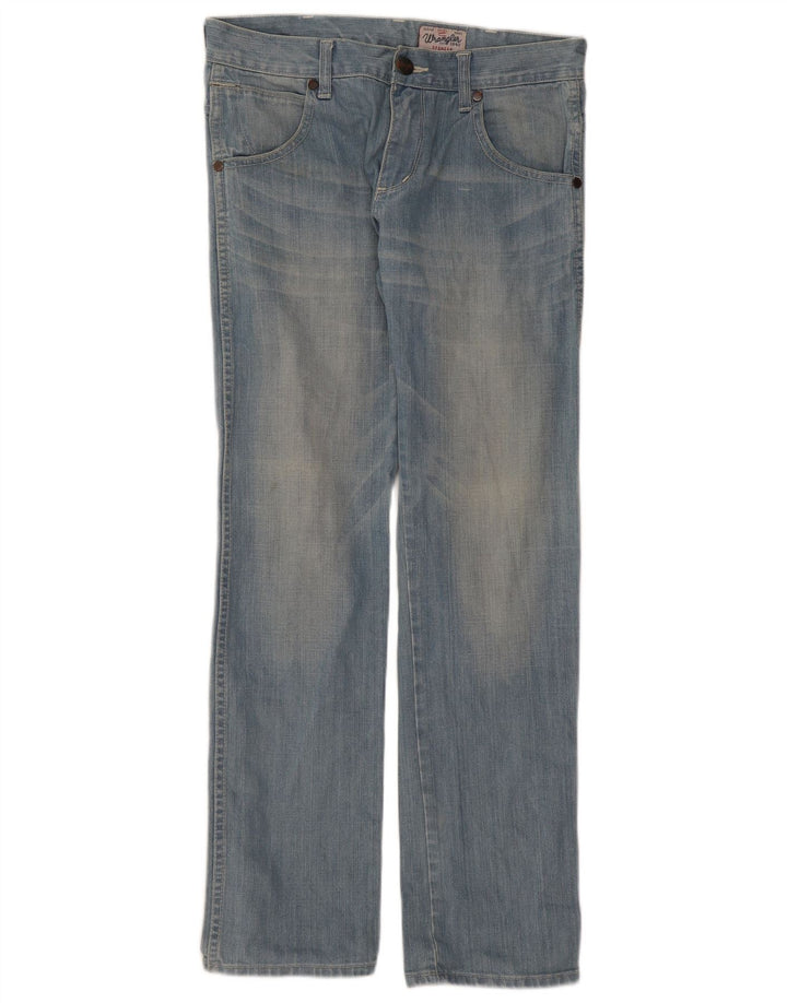 Jeans dritti da donna Wrangler W31 L32 cotone blu