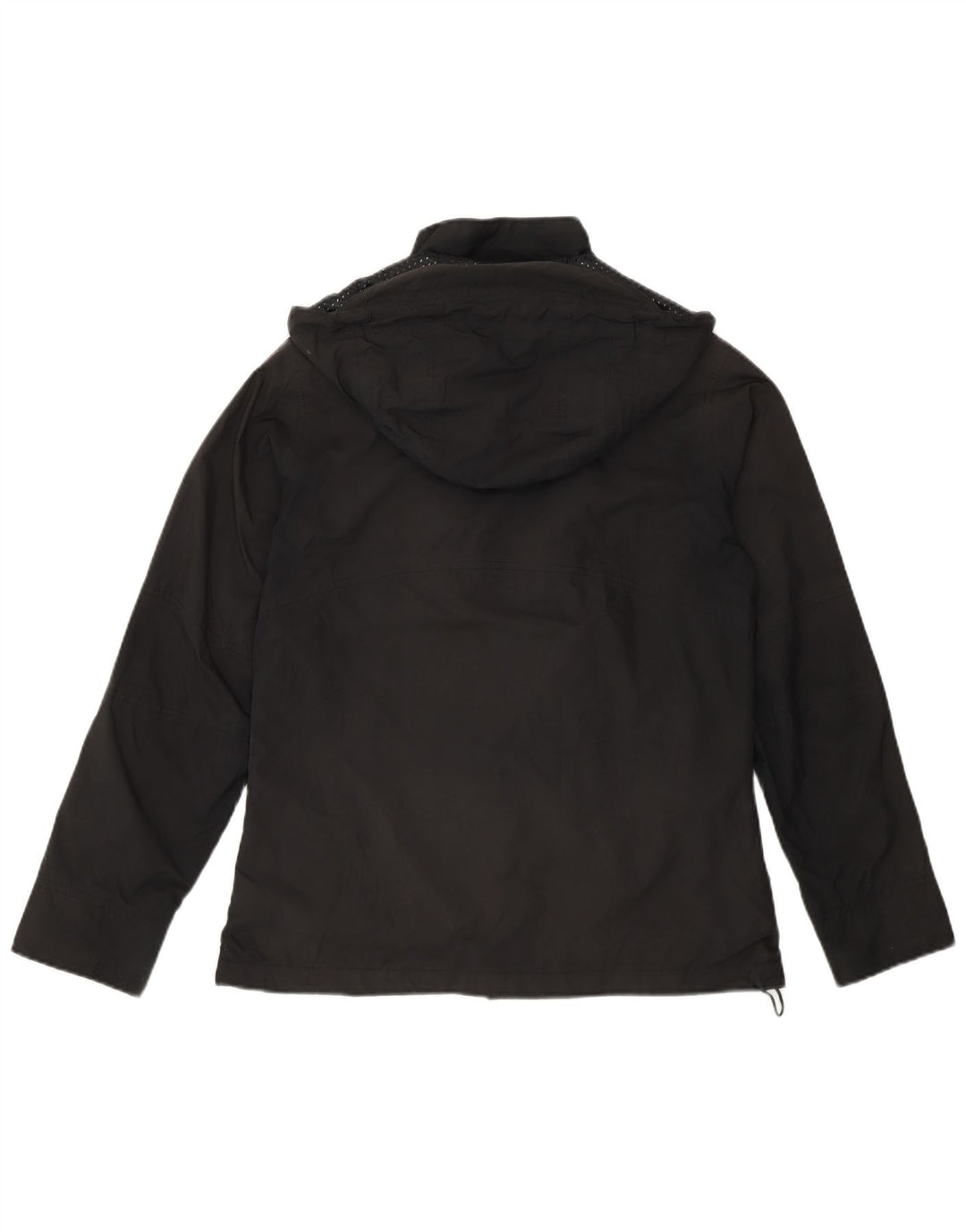 Giacca antipioggia da donna con vestibilità ampia con cappuccio Rohan UK 10 Small Nero Poliammide