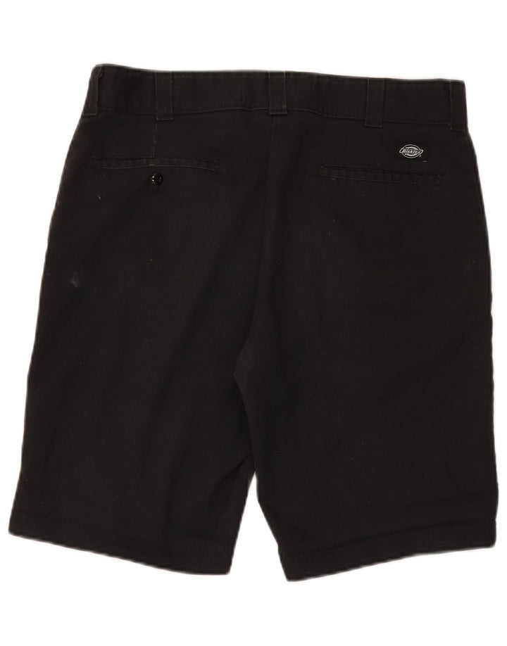 Pantaloncini chino da uomo Dickies W34 grandi in poliestere nero
