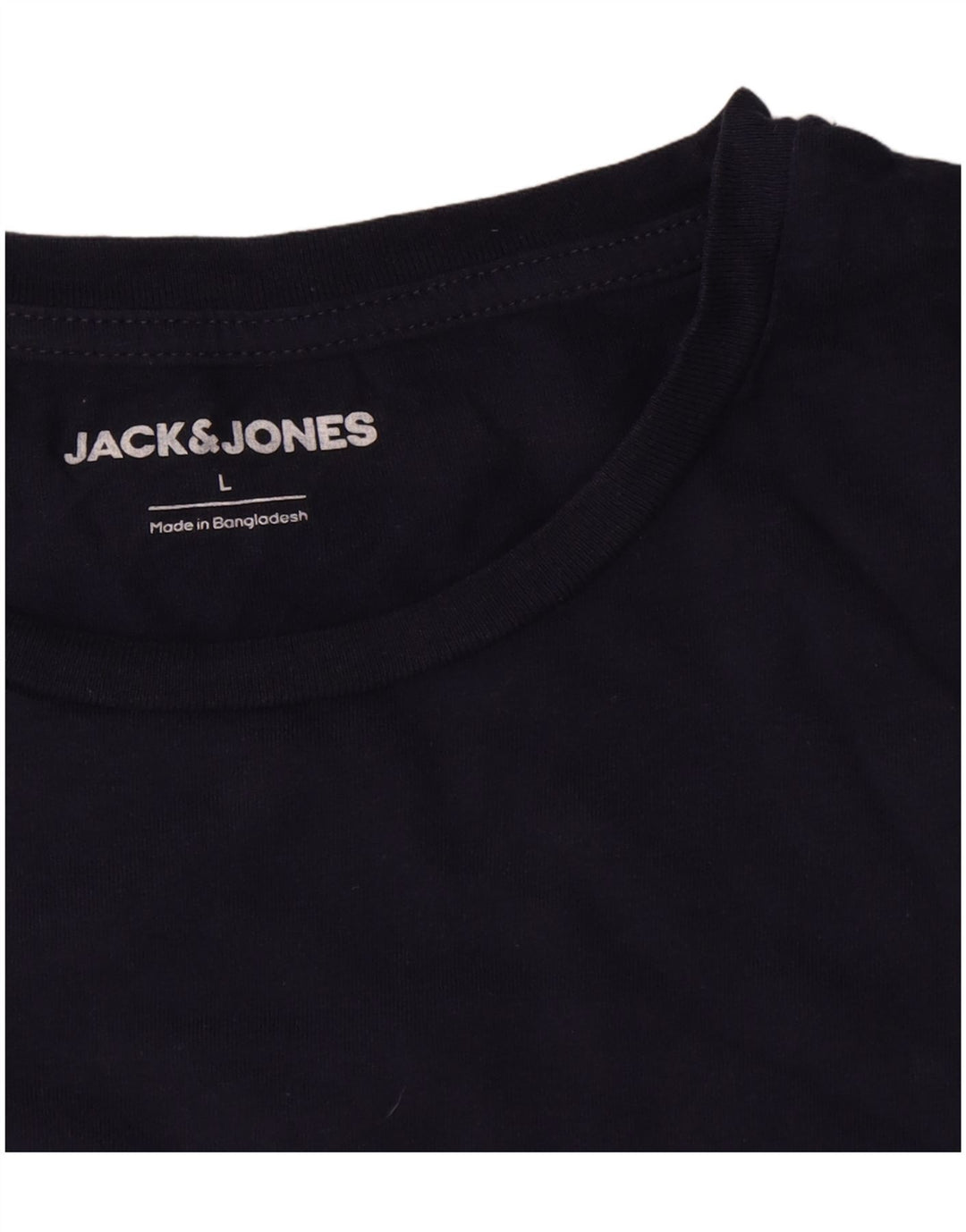 Jack & Jones T-shirt da uomo Top Large in cotone blu navy
