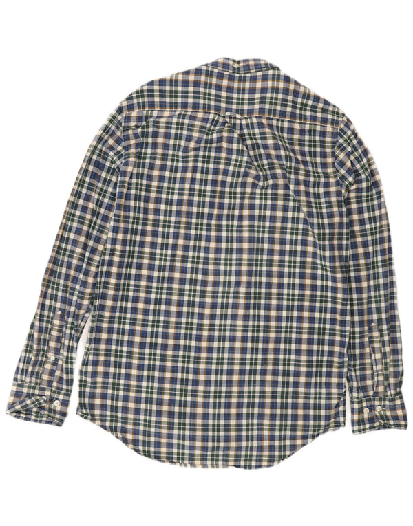 Gant Camicia da uomo vestibilità regolare taglia 15 1/2 39/40 a quadri multicolore medio