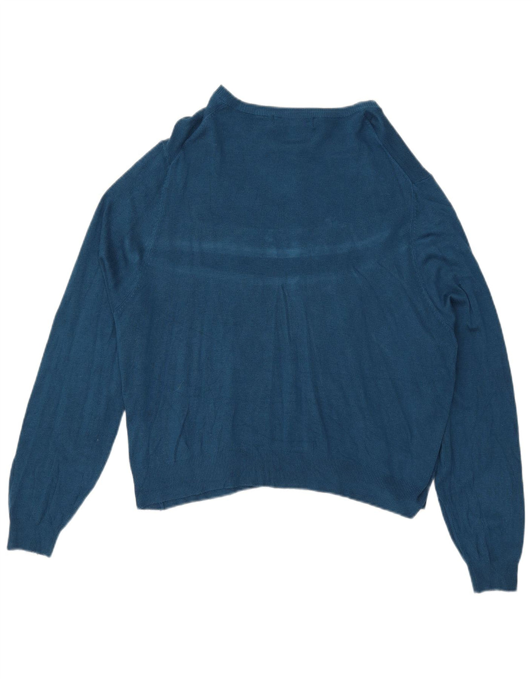 Maglione cardigan da donna Marks & Spencer UK 18 XL Blu