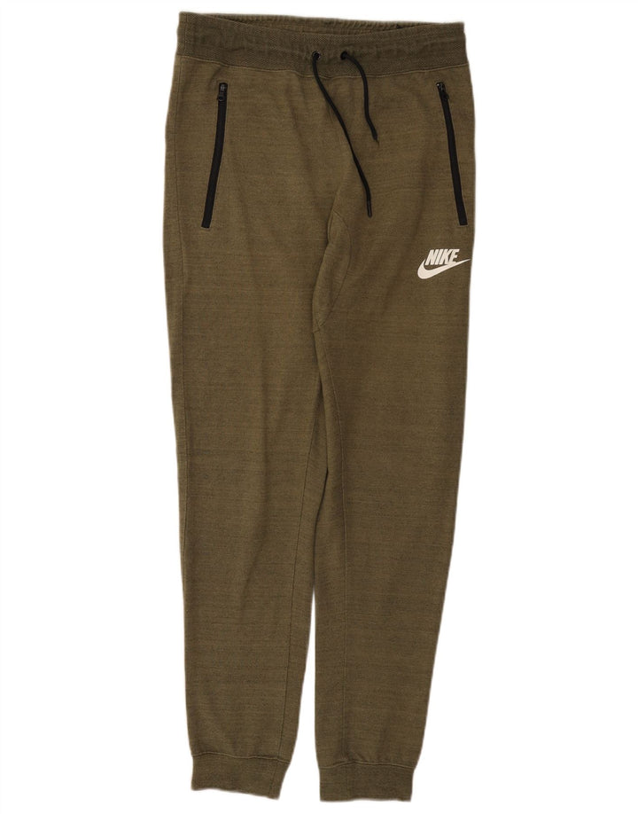 Pantaloni da tuta da uomo Nike Joggers piccoli in cotone kaki