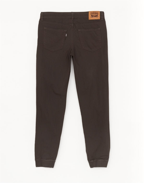 Pantaloni casual da jogging Levi's per ragazzi 12-13 anni W28 L29 cotone grigio
