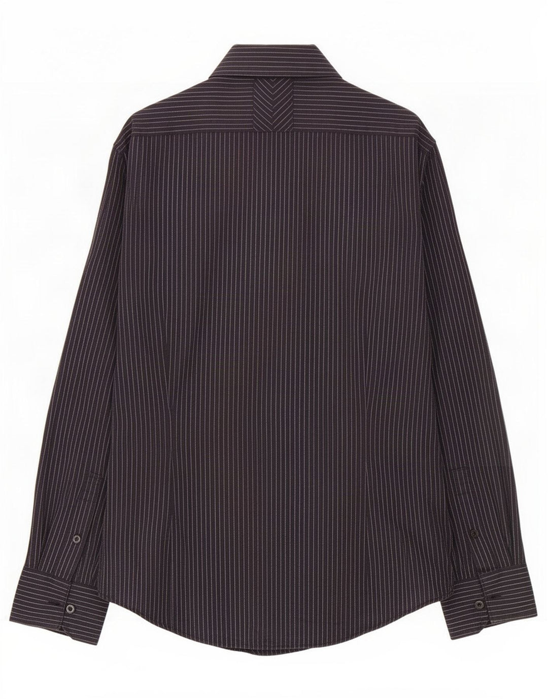 Camicia Uomo Guess Piccola Gessata Nera in Cotone
