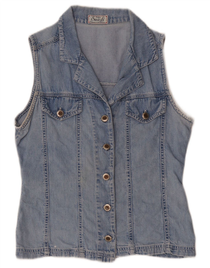 Gilet in denim per ragazze Swish 11-12 anni blu