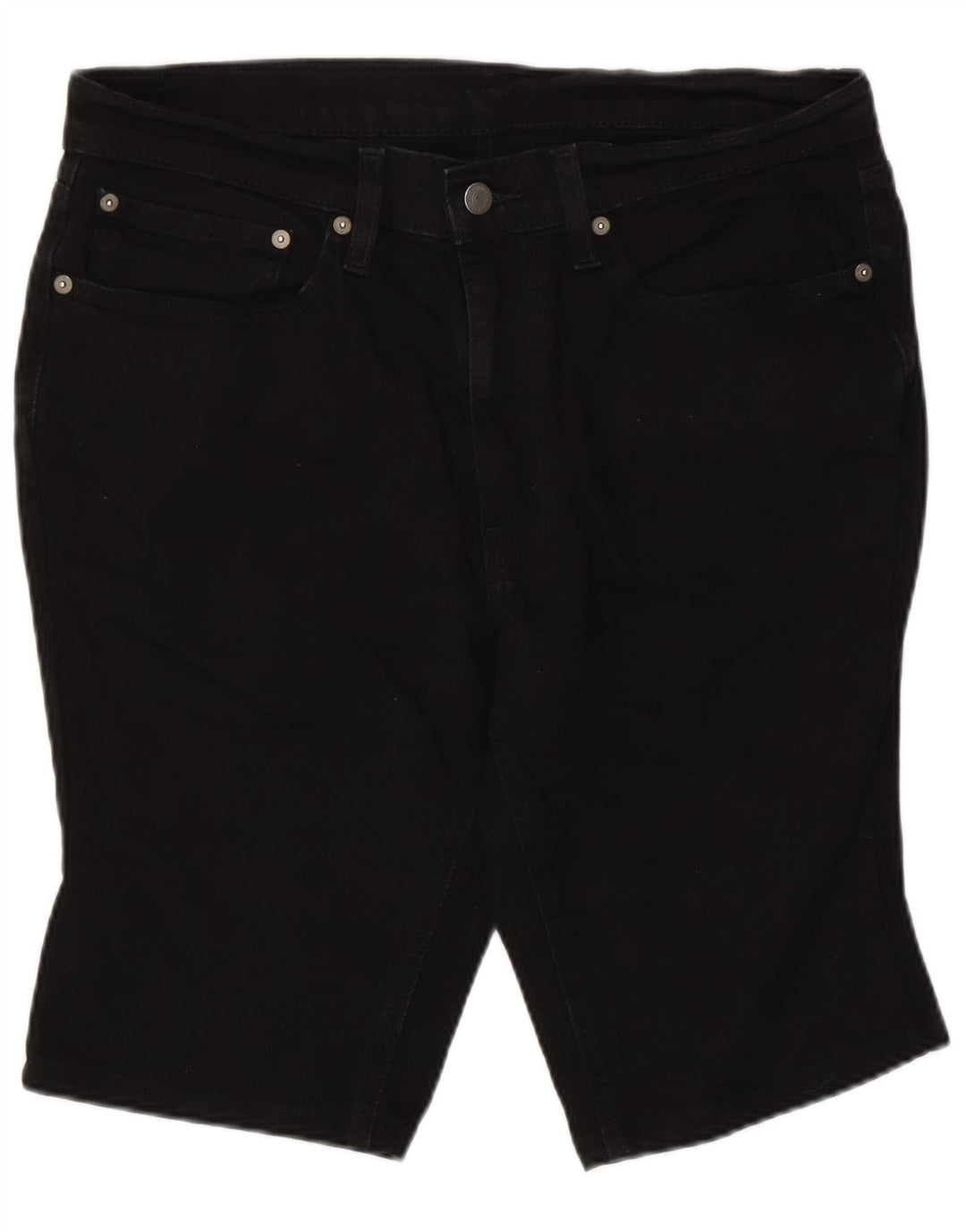 Pantaloncini di jeans Levi's 531 da uomo W34 grandi neri