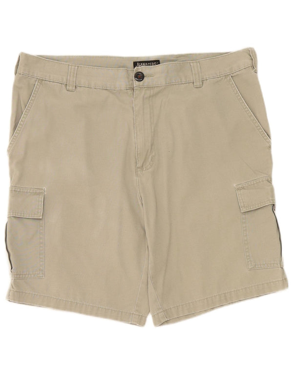 Pantaloncini cargo da uomo Jeanagers W38 XL cotone kaki