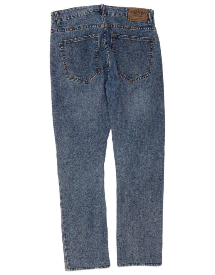 Jeans slim invecchiati da uomo Levi's W32 L30 Blu