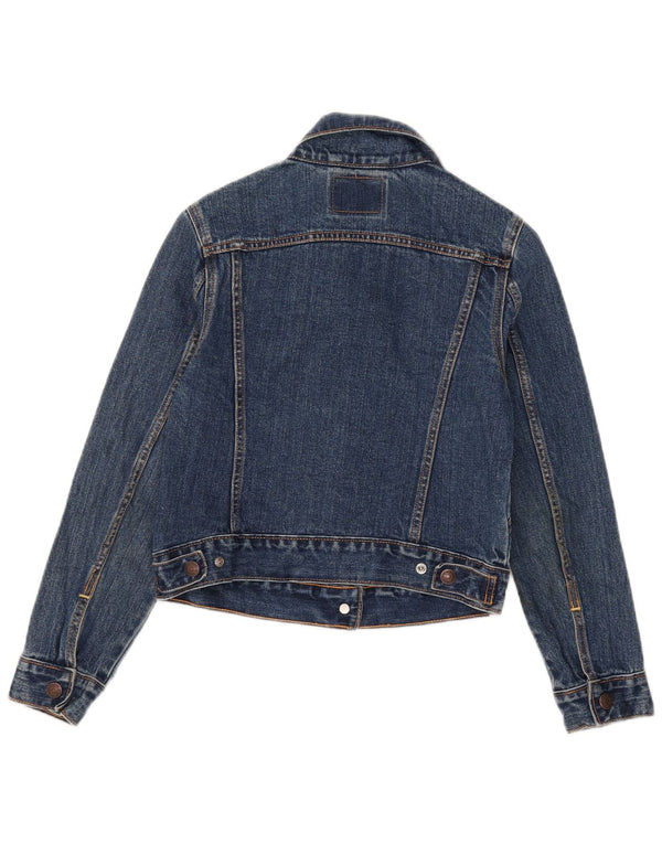 Giacca Jeans Bambina Levi's 7-8 Anni Large Blu Cotone