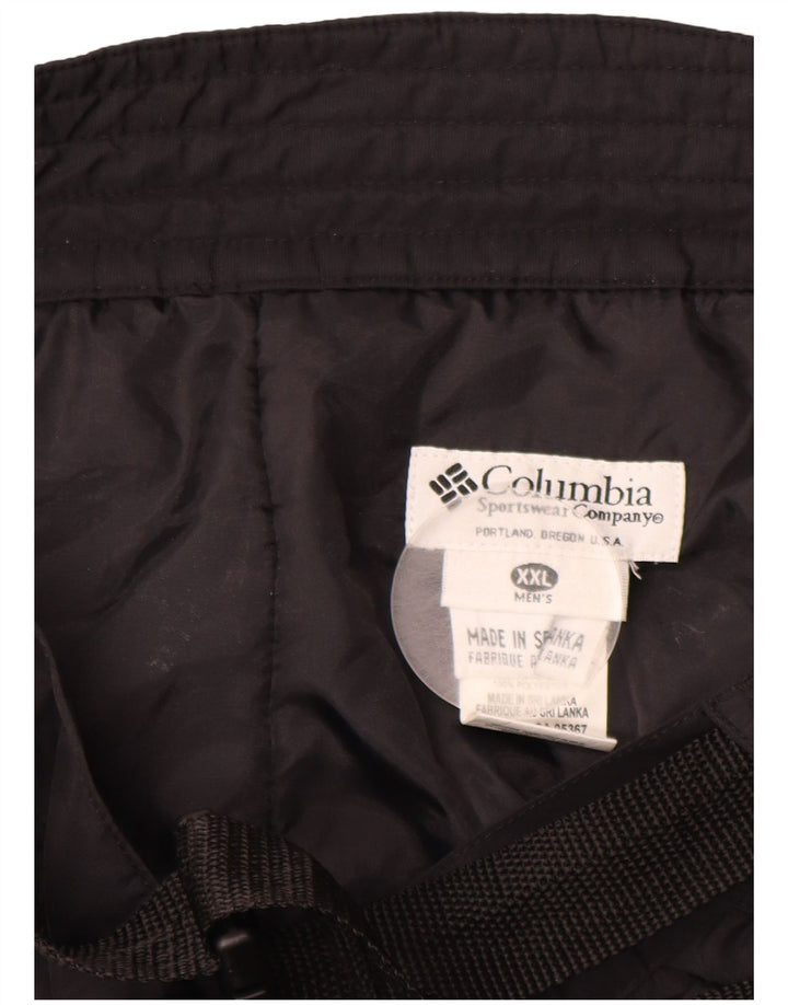 Pantaloni da sci da uomo COLUMBIA 2XL nylon nero