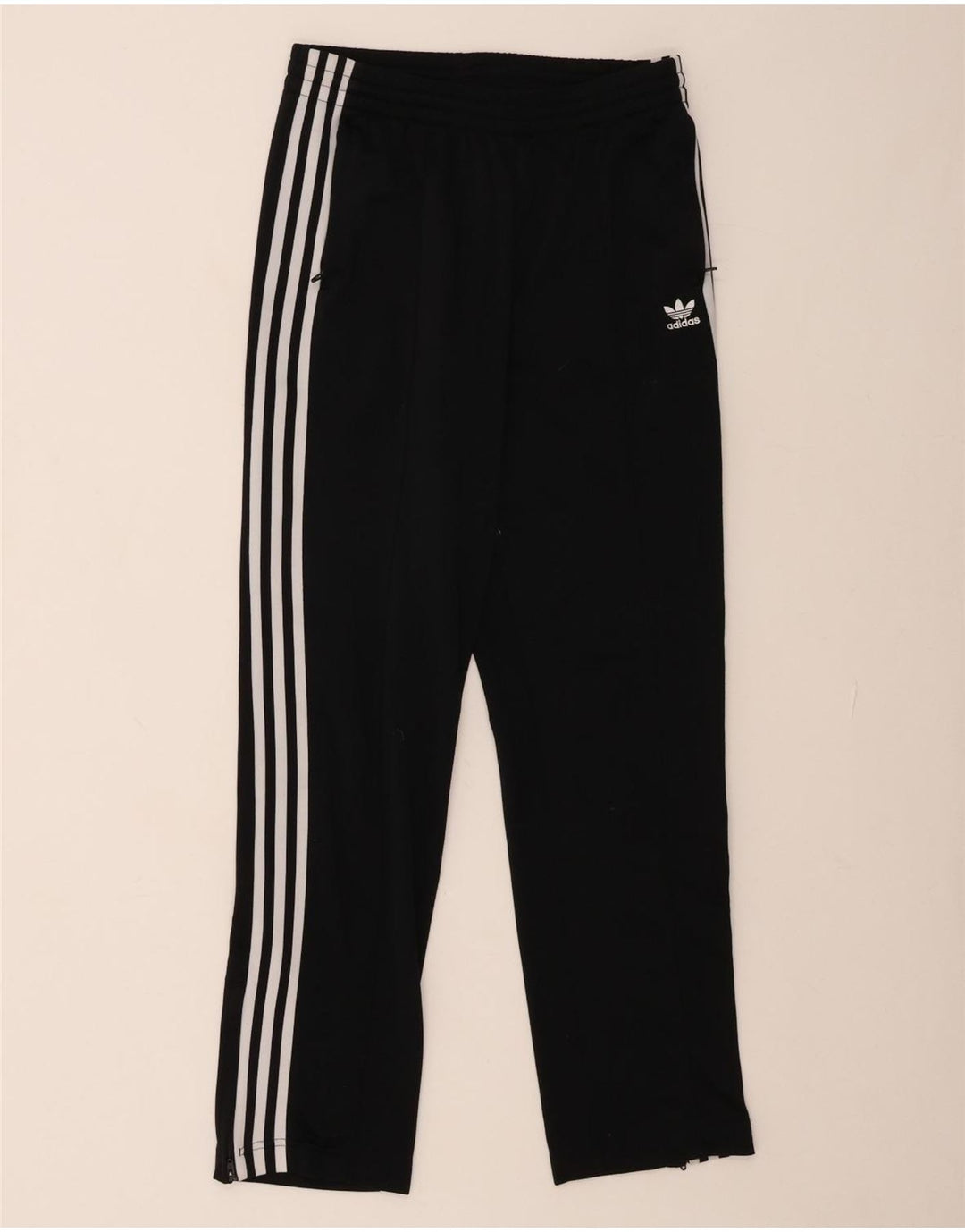 ADIDAS Mens Tracksuit Trousers Small  Black Polyester